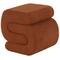 19" S-Shaped Room Ottoman with Connected Arches